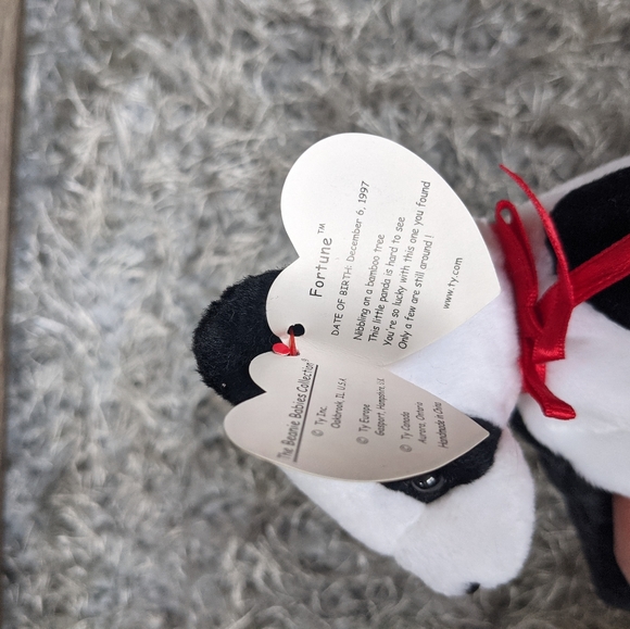 Fortune Beanie Baby with errors - Picture 8 of 8